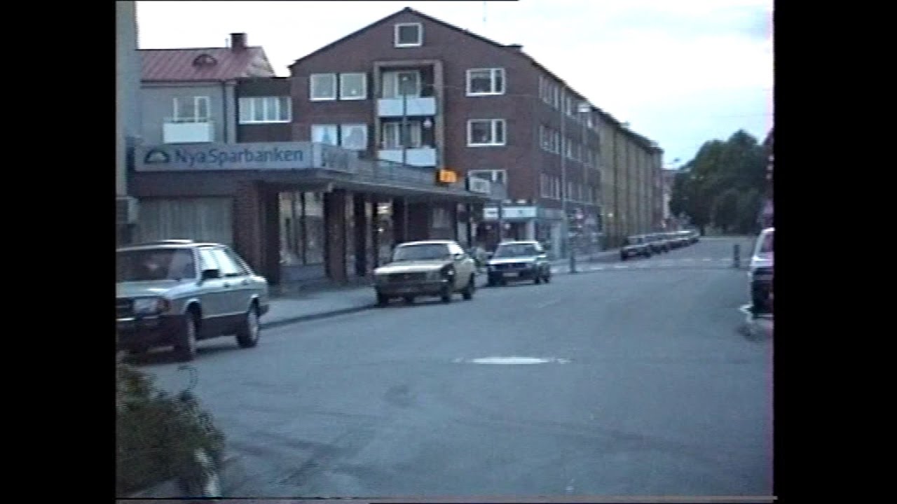 Rundtur med bil i Örebro 1990-09-10