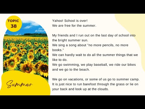 Video Topic 38 | Summer - youtube