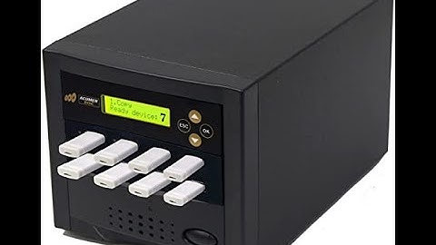 Review Acumen Disc 1 to 7 USB Duplicator - Multiple Standard-A Flash Memory Card Copier