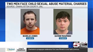 VIDEO: Charleston Co. men face charges related to sexually-explicit images of children