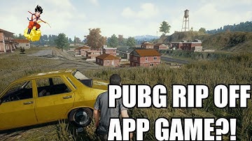 PUBG MOBILE GAME RIP OFF - Rules Of Survival App Gameplay