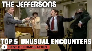 Top 5 Times The Jeffersons Have Had Unusual Guest Encounters | The Jeffersons