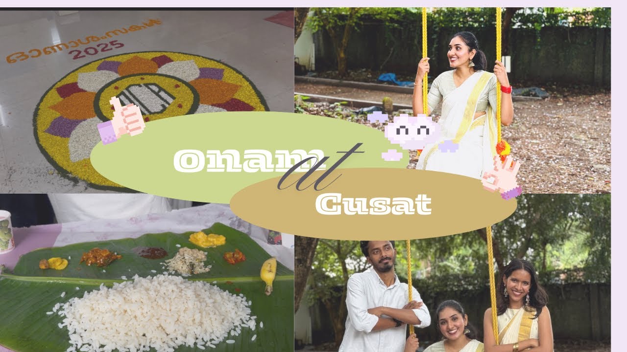 Onam celebration at Cusat🌼🌼
