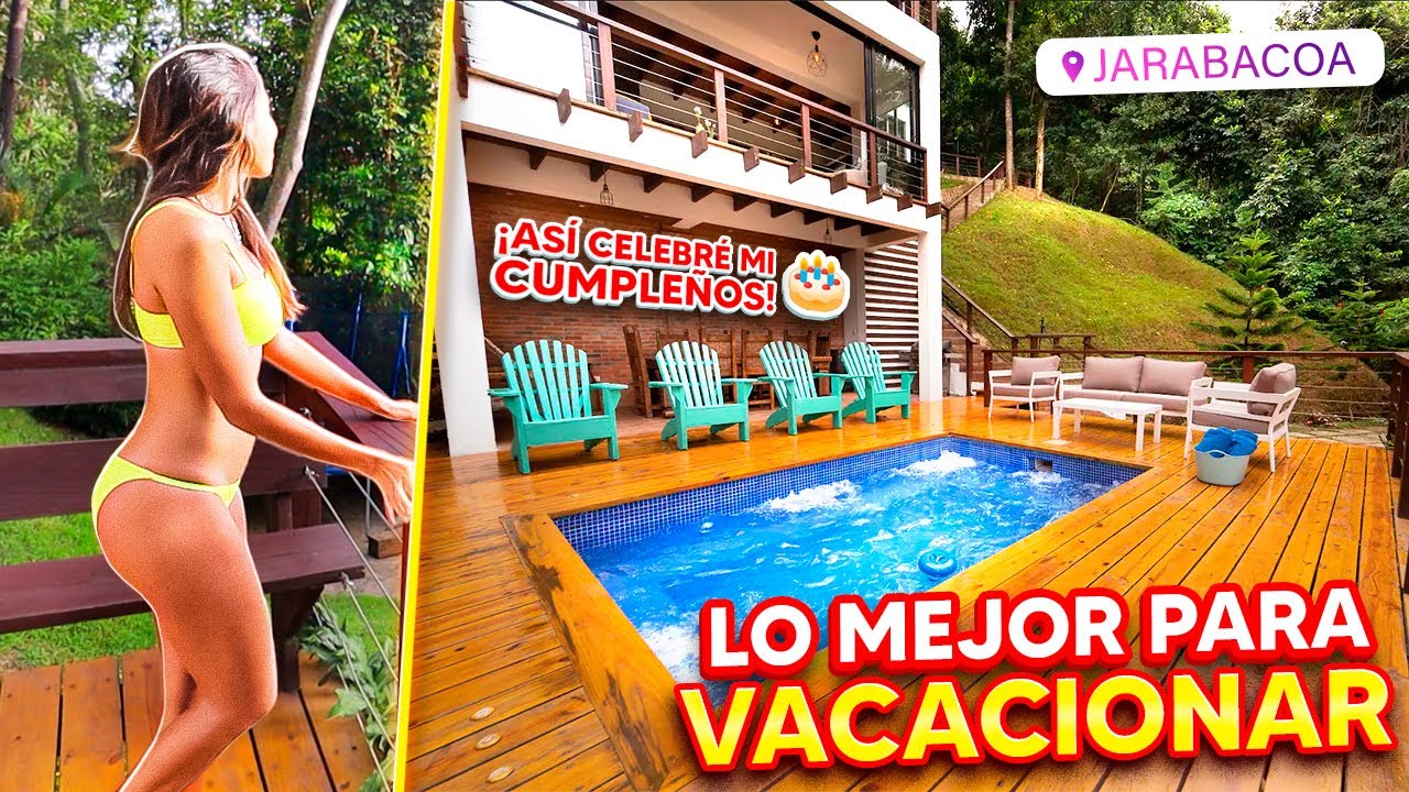 ¿Dónde dormir en Jarabacoa? Una VILLA IMPONENTE en un pueblo MÁGICO de RD 🇩🇴