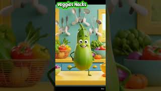 Amazing Kitchen Hacks 😂🥕🍆 #kitchenhacks #youtubeshorts #shortfeed #shorts