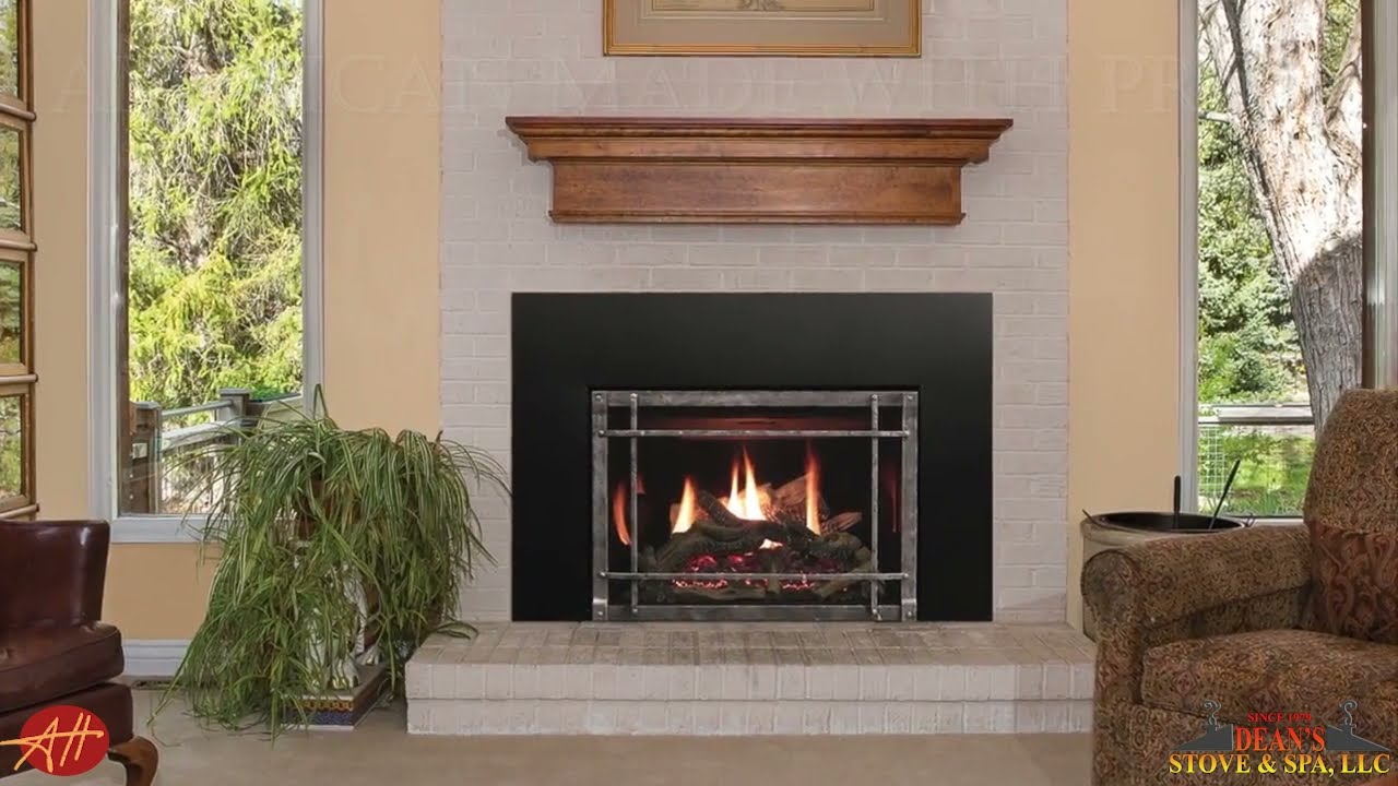 Renegade Gas Fireplace Insert - Dean's Stove u0026 Spa - YouTube