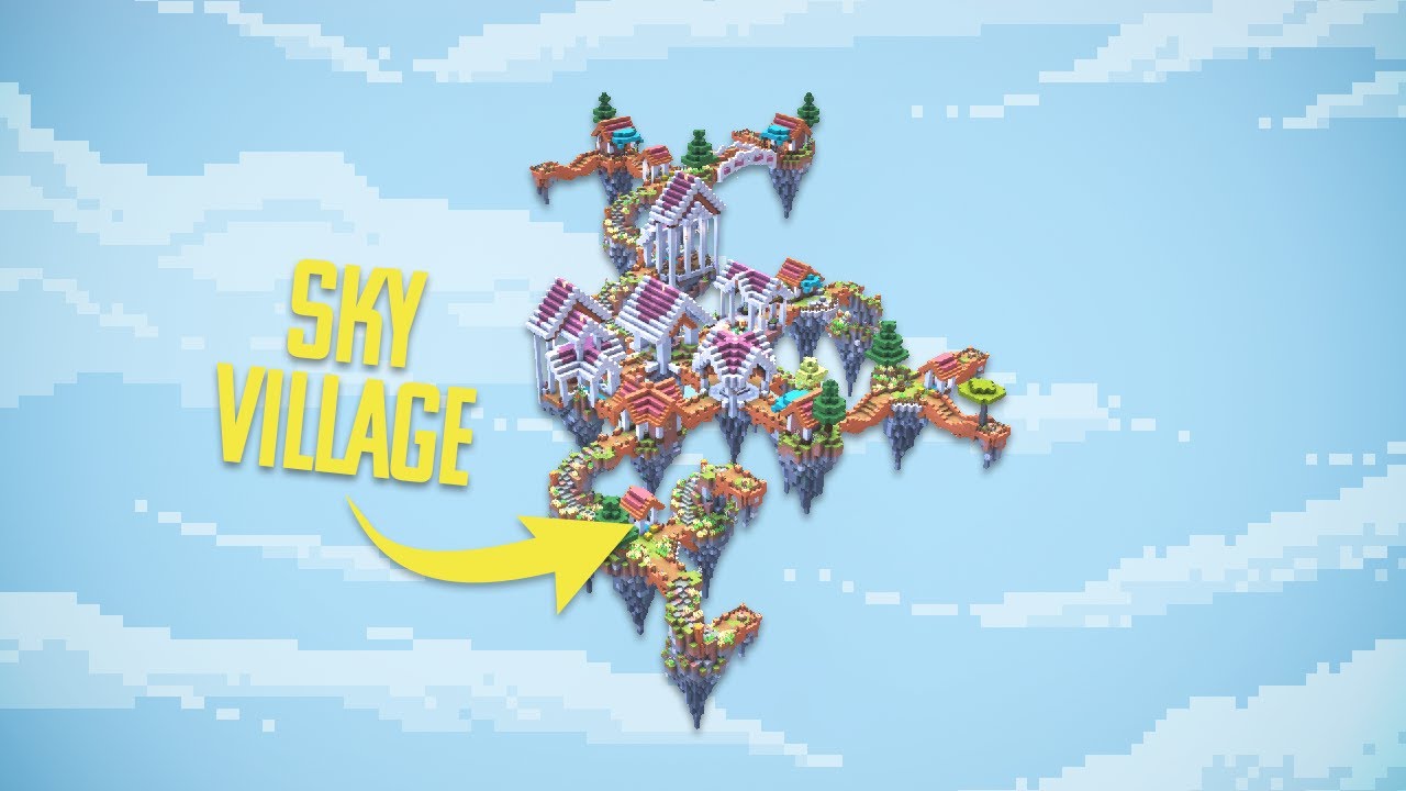 ftb-skies-ep-5-villager-sky-island-simple-mob-farm-youtube