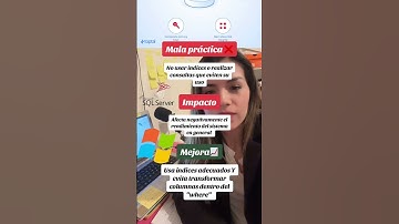 Mala práctica: no usar índices y transformar columnas dentro de un where #sqlserver #dataanalysis