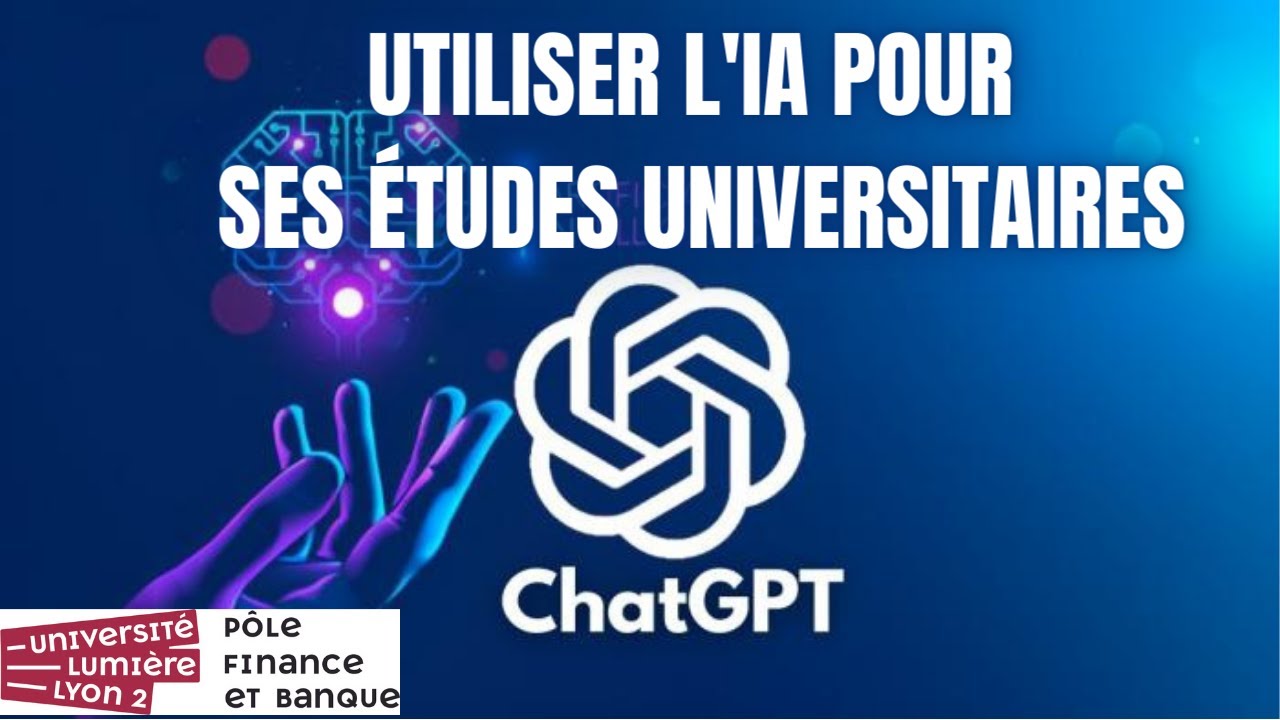 Comment utiliser ChatGPT pour ses études en Master de Finance - YouTube