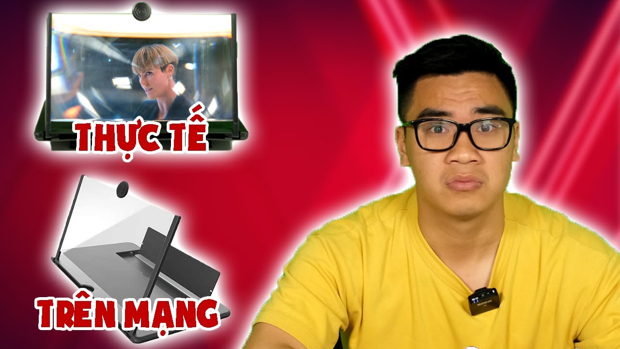 dien thoai vp hai phong Update New REVIEW Kính phóng to màn hình điện thoại siêu nét THỰC TẾ và QUẢNG CÁO l Dưa Hấu Review