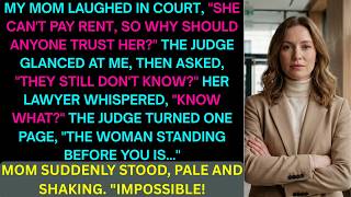 My Mom Mocked Me In Court Why Should Anyone Trust Her Until The Judge Revealed Who I Really Was…