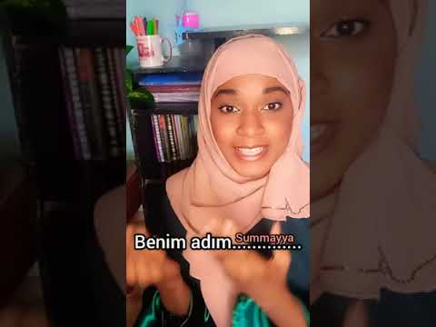 كيف أقدم نفسي بالتركي تعلم التركية ببساطه