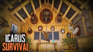 I Built a Trophy Room in My Cabin on the Lake | Icarus (Survival)