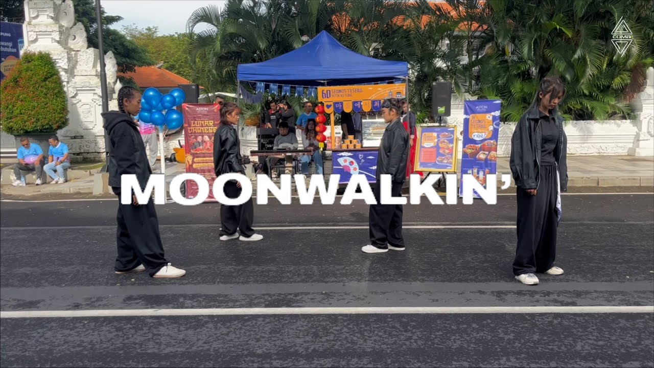 KPOP IN PUBLIC [COMA CREW X ASTON Banyuwangi] LNGSHOT - MOONWALKIN' Dance Cover from Indonesia