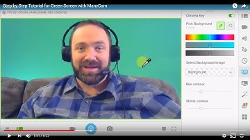Step by Step Tutorial for Green Screen with ManyCam
