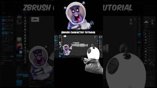 zBrush Character Tutorial. Dynamesh, zModeler, zSpheres workflow
