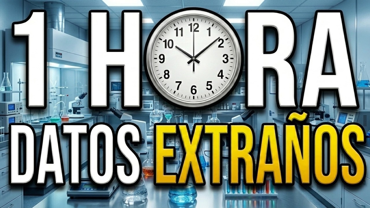 1 HORA de DATOS CURIOSOS que NO SABÍAS! Y CURIOSIDADES⏰😲