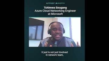 Using the Right Design in Cloud Networking | Tchimwa Sougang on Altitude #podcast
