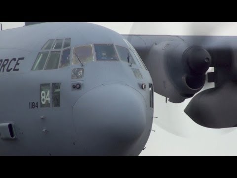The Incredible Sound of the C130 Lockheed Hercules