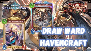Kukishiro Carry! Draw Ward Havencraft Deck Showcase - Shadowverse Worlds Beyond - Blossoming Fate