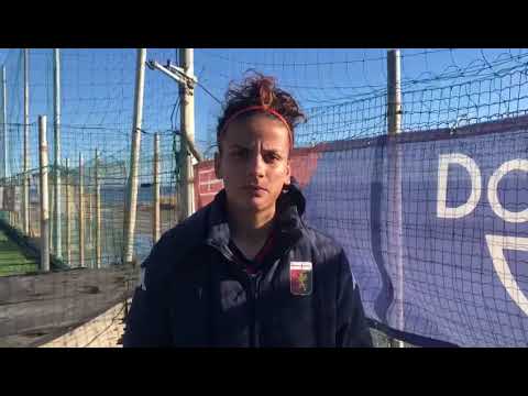 Genoa Women, le parole di Caterina Bargi dopo la sconfitta con la Ternana Women