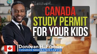 Canada Study Permit for Kids