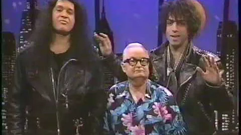 Paul Stanley & Gene Simmons (KISS) Friday Night Videos