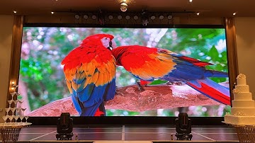 Dự án màn hình LED cỡ lớn cho trung tâm hội nghị - tiệc cưới Capella || lightvn.vn