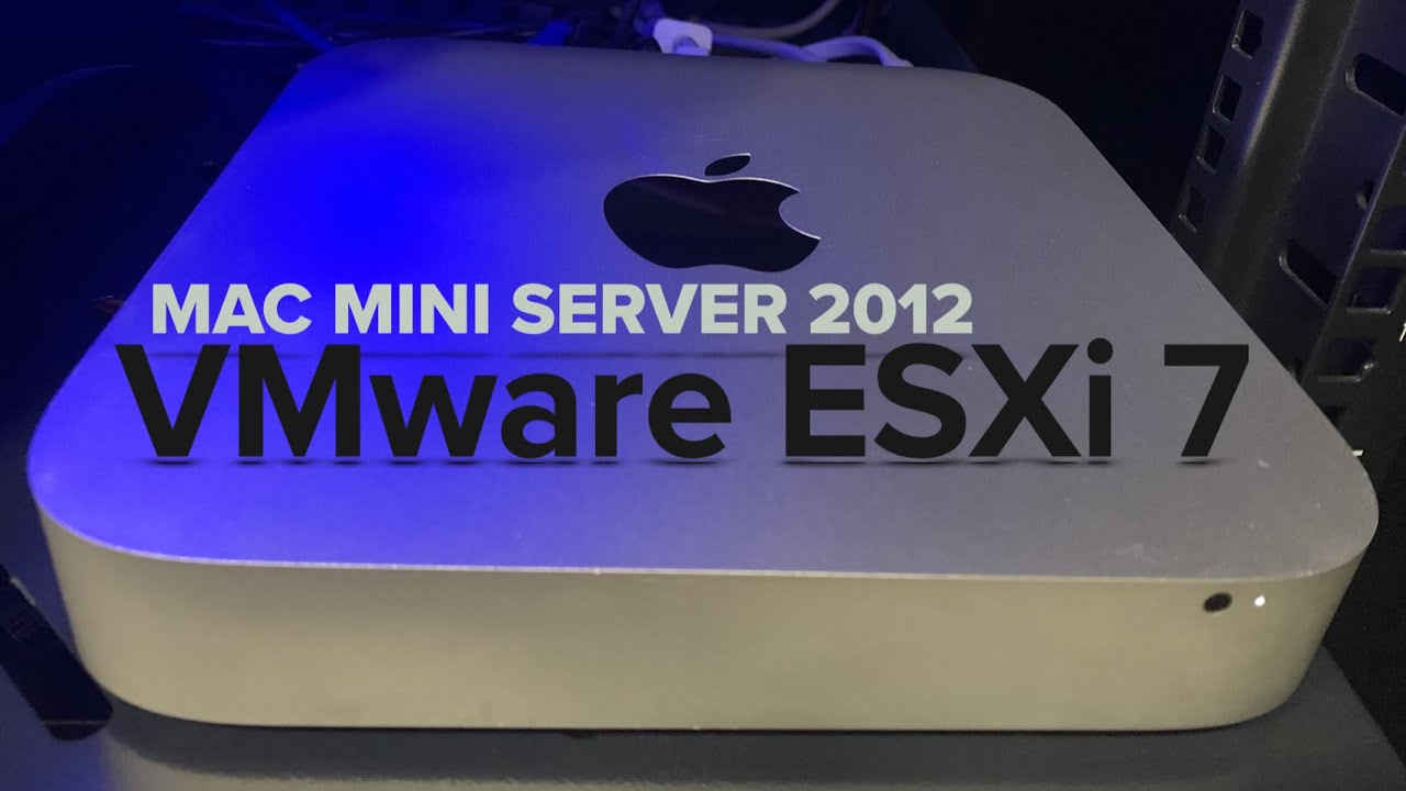 How to Replace the Disk and Install VMware ESXi 7.0.2 on Mac Mini Server