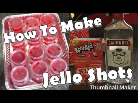 Come Fare Shots Jell | Facile Jello colpo ricetta