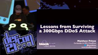 DEF CON 21 - Sam Bowne and Matthew Prince - Evil DoS Attacks and Strong Defenses