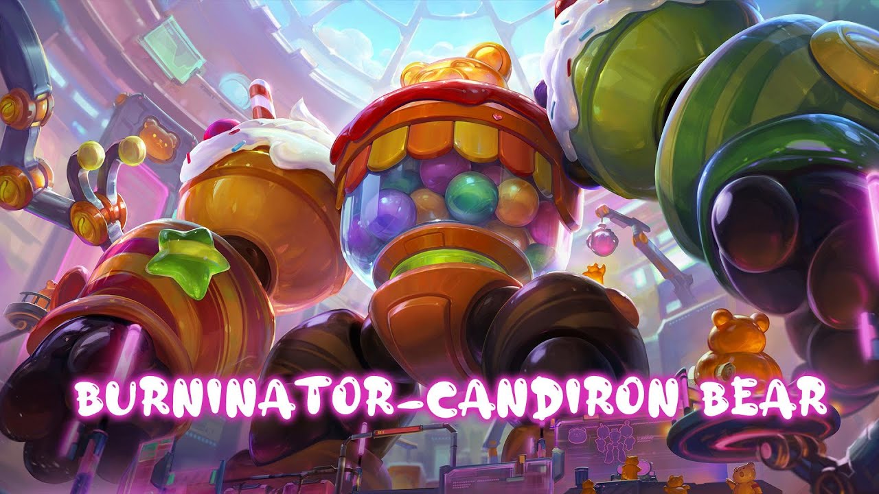 Предварительный просмотр | Burninator - Candiron Bear | Heroes Evolved | NetDragon