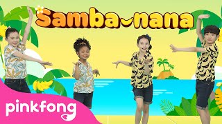 Samba nana 🌴 | Kids Choreography | Performance Video | Pinkfong Kids Pop Dance Resimi