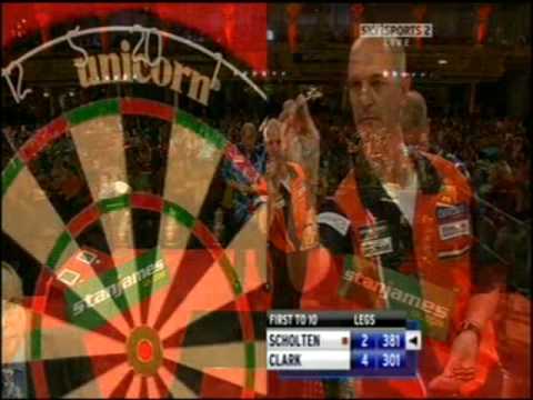Matchplay 2008 - Rd 1 - Matt Clark v Roland Scholt...