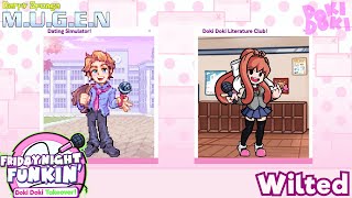 M.U.G.E.N Stage - FNF: Doki Doki Takeover Plus! - Wilted