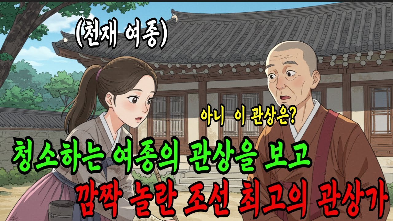 조선 최고의 관상가는 여종을 보고 왕후의 관상이라 깜짝 놀라는데... | 야담 |옛날이야기 |민담 |전설 | 설화