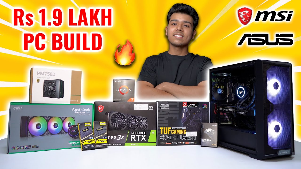 PC Build For Live Hindi Rs 1 9 Lakh Gaming Editing PC Build YouTube