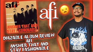 AFI “Answer That and Stay Fashionable” Review | My First Time Listening To AFI