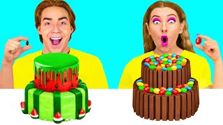 ケーキの装飾の挑戦 | 素晴らしいらしい食べ物のハック HAHANOM Challenge