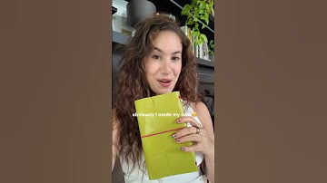 This notebook was too expensive, so I made it myself! #diy #louisecarmen