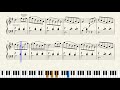 Mozart  valse favorite piano sheet