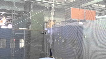 Me at the ETH "capture space" with a Kinect-flown quad