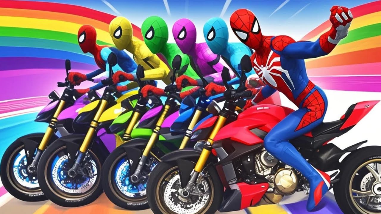 Spider-Man Rescue batman vs iron man vs venom funny Game GTA 5 superheros - Spider cool #28