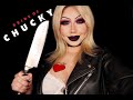 I TRANSFORM MYSELF INTO TIFF | BRIDE OF CHUCKY MAKEUP TUTORIAL