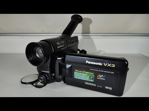 1996 Panasonic NV-VX3A VHS-C Camcorder Tape Rewind - YouTube