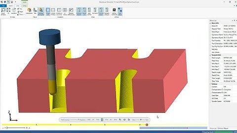 Toolpath Pocket Roughing & Finishing in mastercam ..2/2