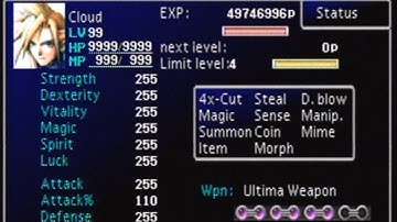 FFVII Perfect Game File (FINAL Version)