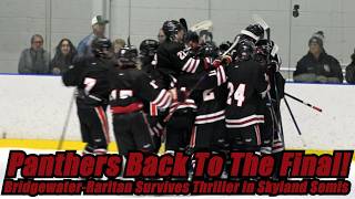 Bridgewater-Raritan 6 Ridge 5 HS Hockey Skyland Cup Semis Abolenskiy Nets Hat Trick