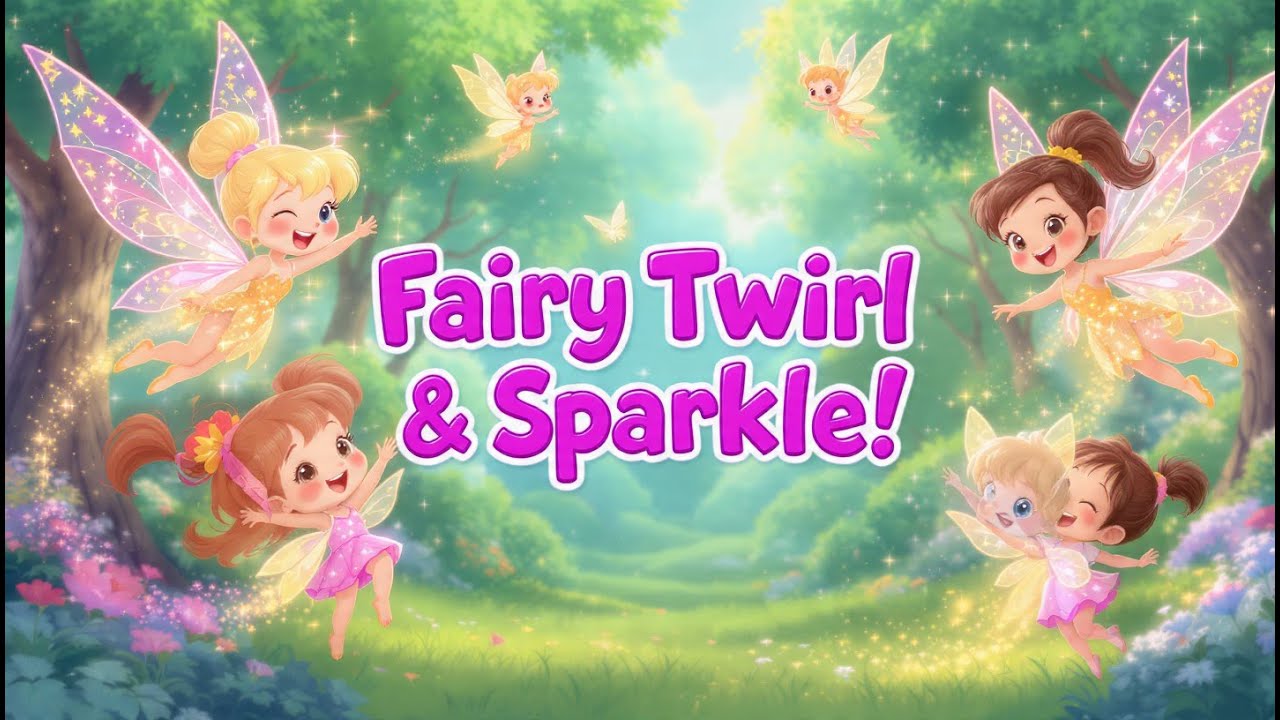 Fairy Twirl & Sparkle Song | Magical Dance for Kids