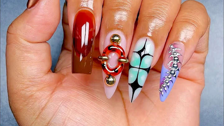 RECREATING SOME OF MY FAVOURITE INSTAGRAM NAIL ART😍